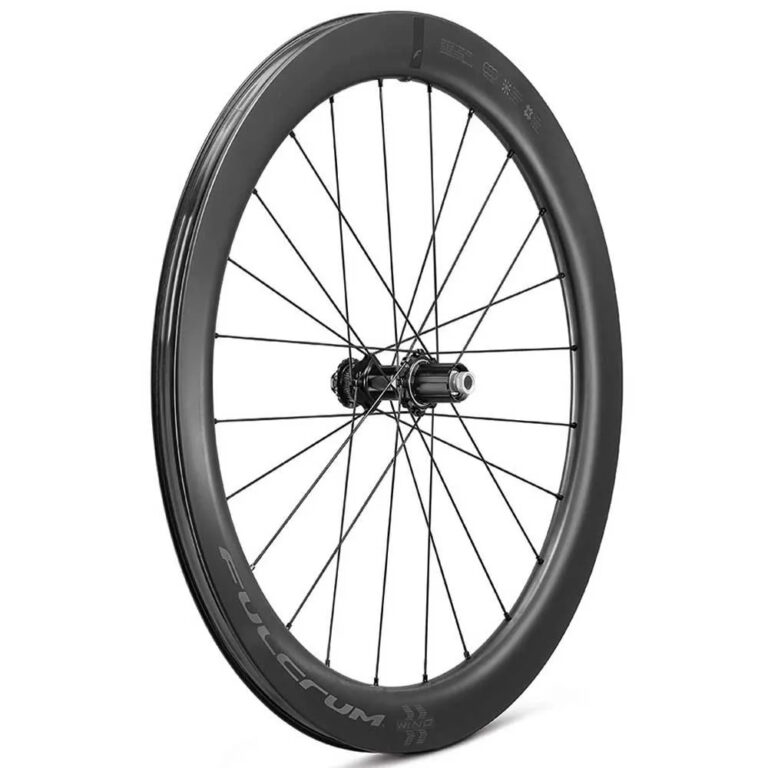 Fulcrum Wind 57 DB 2WF C23 Disc Tubeless Road Wheel Set 12 x 100 / 12 x 142 mm &amp;  Campagnolo Black - Shimano/Sram HG Black - Image 3