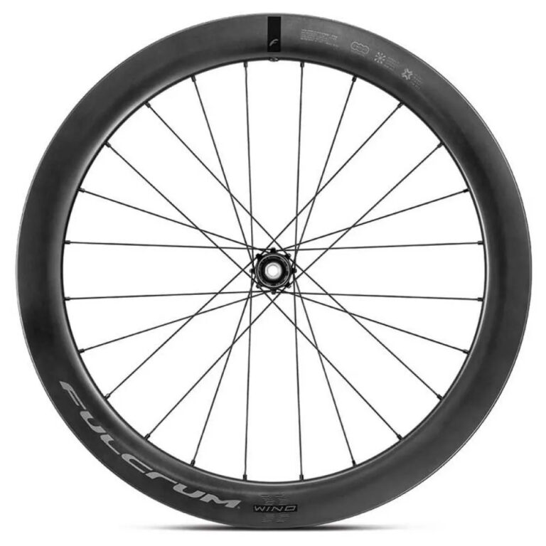 Fulcrum Wind 57 DB 2WF C23 Disc Tubeless Road Wheel Set 12 x 100 / 12 x 142 mm &amp;  Campagnolo Black - Shimano/Sram HG Black - Image 5