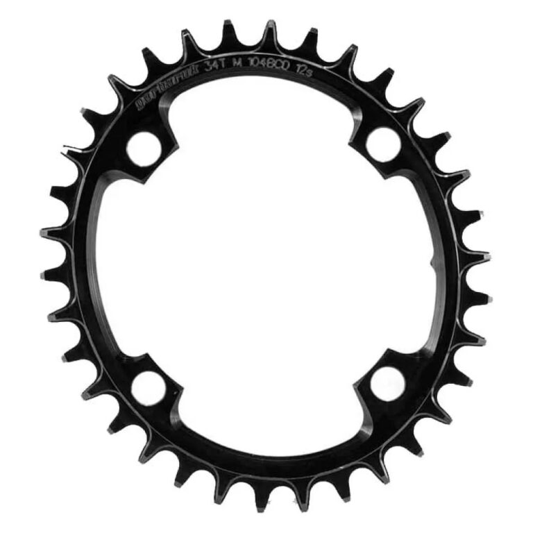 Garbaruk 104 BCD Oval Chainring 32t Black - 40t Black