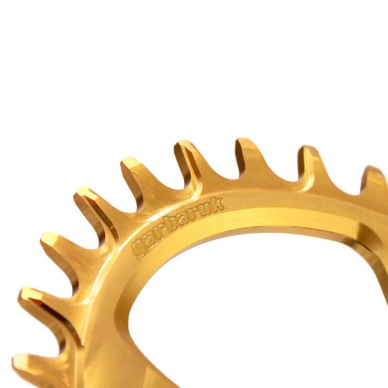 Garbaruk 104 BCD Oval Chainring 34t Gold