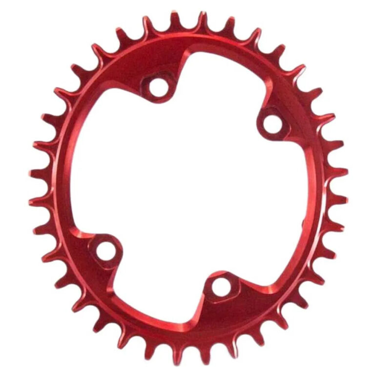 Garbaruk Shimano M6000/M7000/M8000 96 BCD Oval Chainring 32t Red - 36t Red