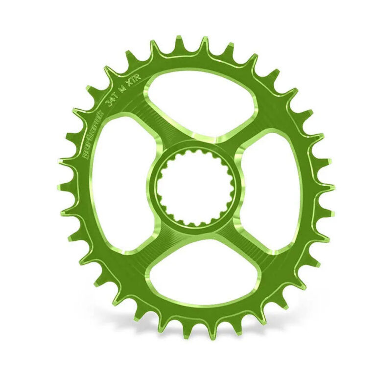 Garbaruk Shimano XTR M9100 Oval Chainring 30t Green - 36t Green