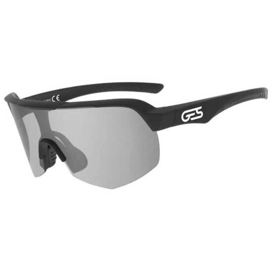 GES Alpha Sunglasses Smoke Miroor/CAT3 Black