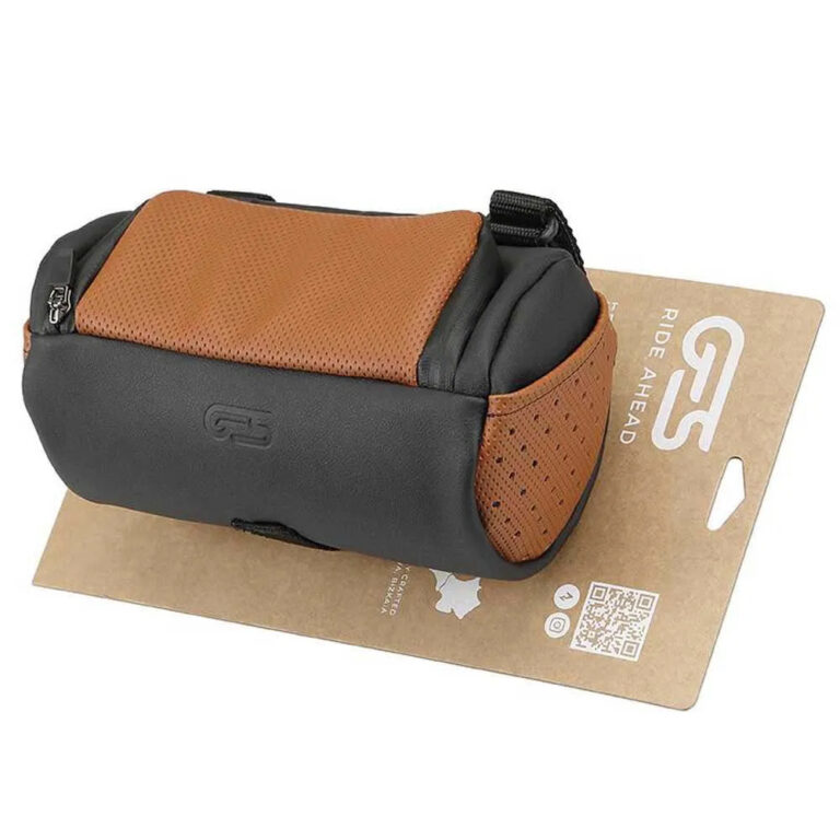 GES Gorla 3L Handlebar Bag One Size Black / Brown - Image 3