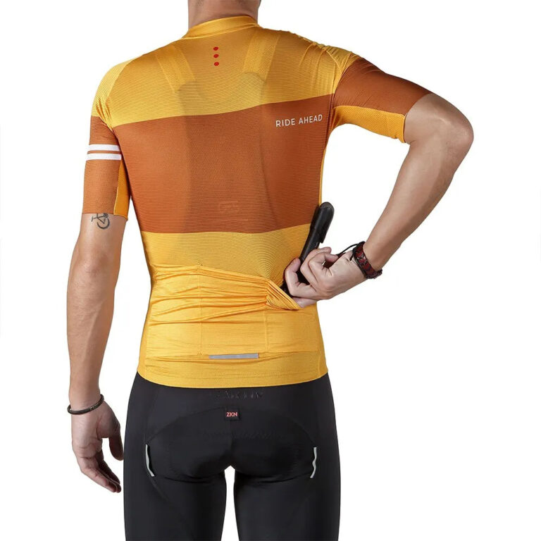 GES Short Sleeve Jersey XS Orange - Image 4