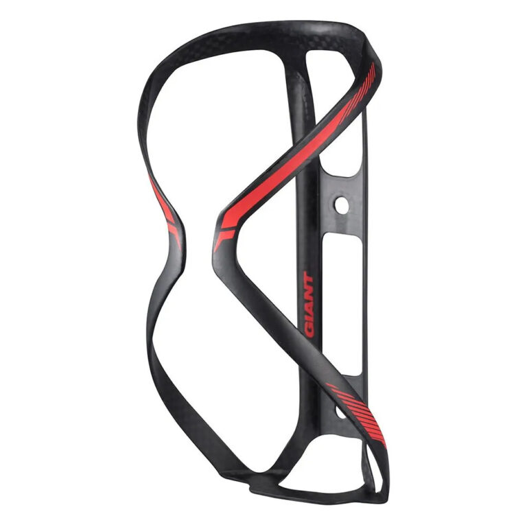 Giant Airway Lite Bottle Cage One Size Black / Gloss Red