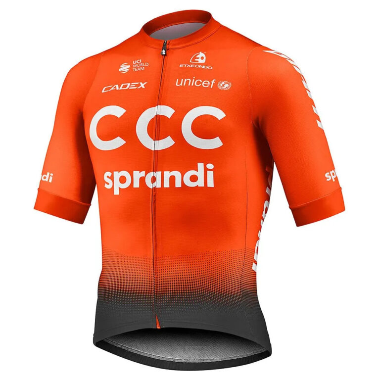 Giant CCC Team Etxeondo Short Sleeve Jersey M Orange