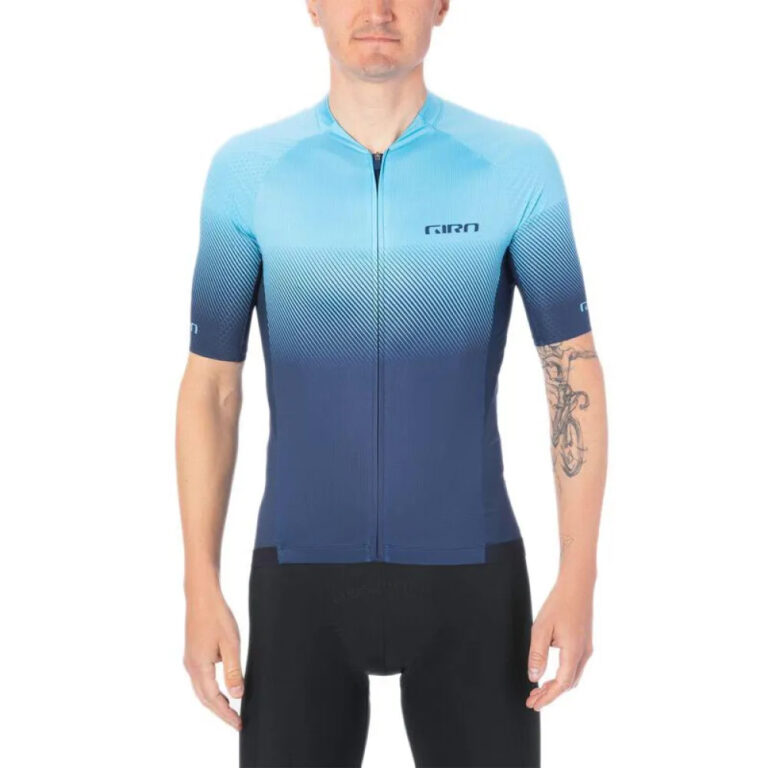 Giro Chrono Pro Short Sleeve Jersey L Midnight / Iceberg Trasition - XL Midnight / Iceberg Trasition