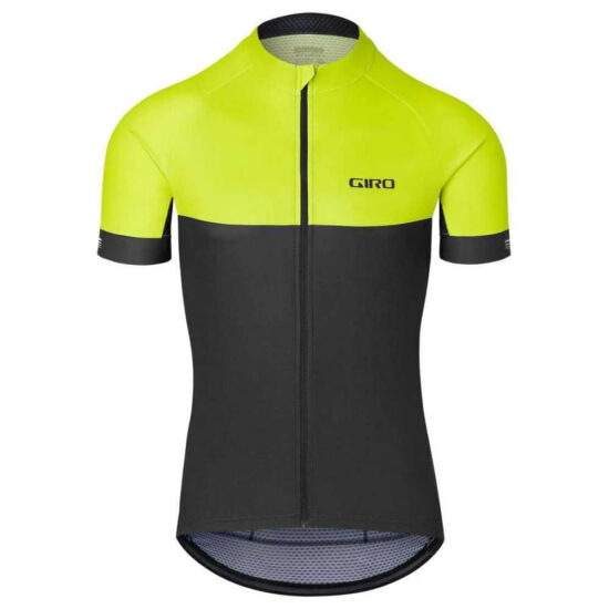 Giro Chrono Short Sleeve Jersey S Citron / Black - L Citron / Black