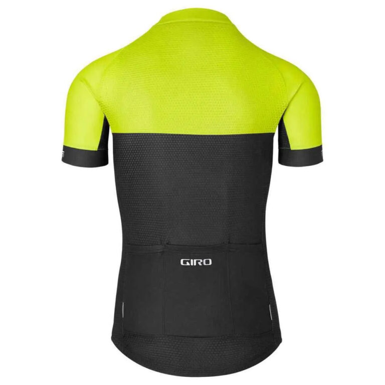 Giro Chrono Short Sleeve Jersey S Citron / Black - L Citron / Black - Image 2