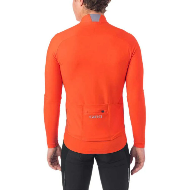 Giro Chrono Thermal Long Sleeve Jersey L Vermillion - Image 2