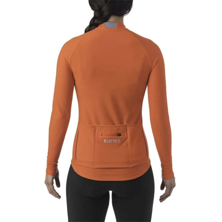 Giro Chrono Thermal Long Sleeve Jersey XS Orange - XL Orange - Image 2