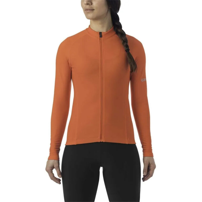 Giro Chrono Thermal Long Sleeve Jersey XS Orange - XL Orange - Image 3