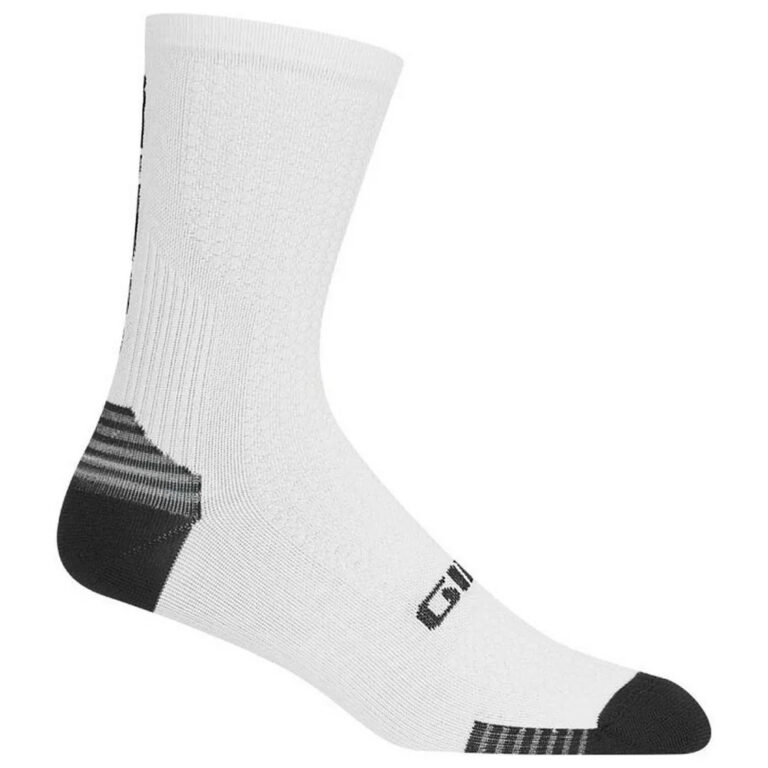 Giro HRC+ Grip Socks EU 36-39 White / Black - EU 46-48 White / Black