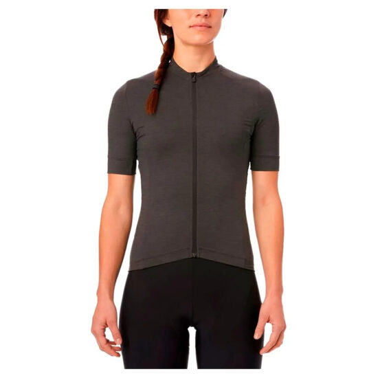 Giro New Road Short Sleeve Jersey XS Charcoal Heather - M Charcoal Heather