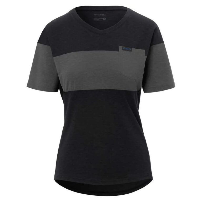 Giro Ride Short Sleeve Enduro Jersey XS Black / Charcoal - L Black / Charcoal