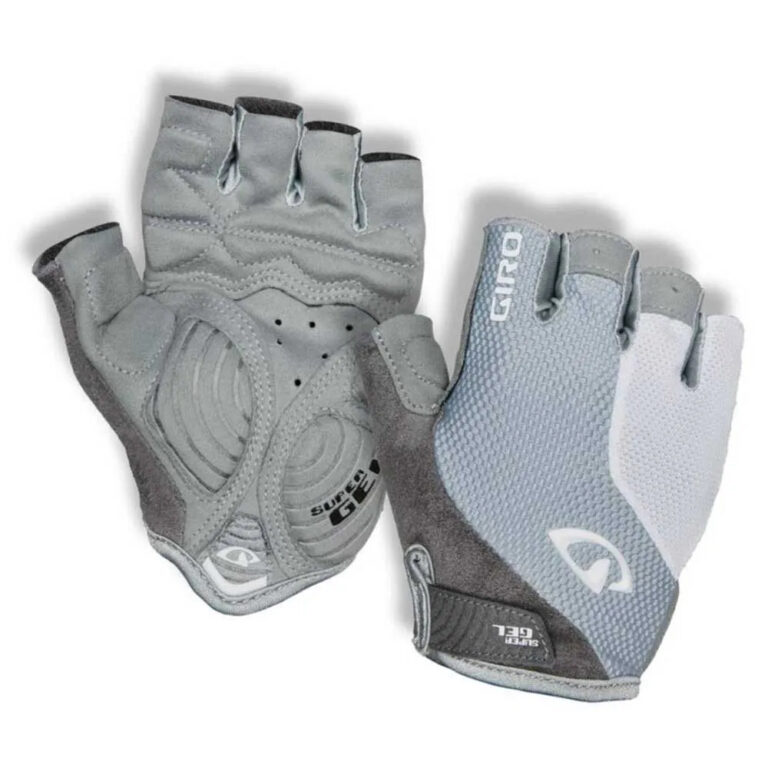 Giro Strada Massa Sgel Short Gloves M Titanium Grey White - L Titanium Grey White