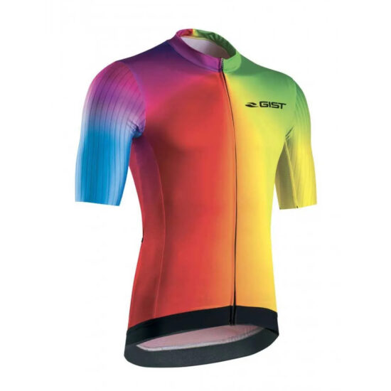 Gist Diamond Rainbow Short Sleeve Jersey XS Multicolor - L Multicolor