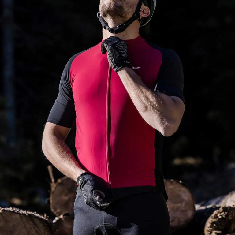 Gist Gravel Short Sleeve Jersey S Red / Black - 2XL Red / Black - Image 2