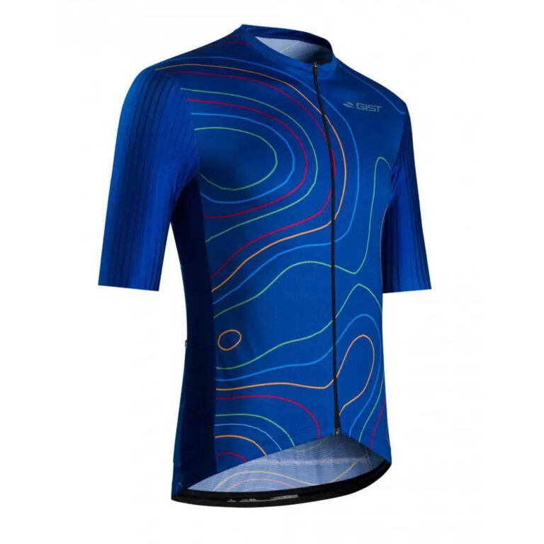 Gist Peak Short Sleeve Jersey S Blue - L Blue - Image 3