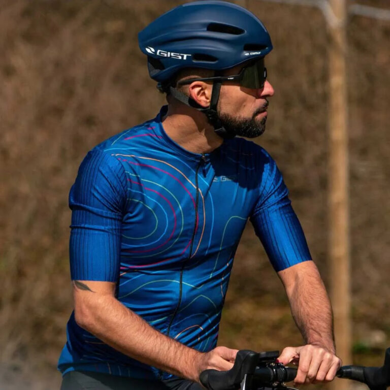 Gist Peak Short Sleeve Jersey S Blue - L Blue - Image 5