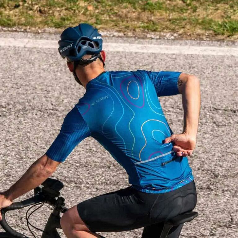 Gist Peak Short Sleeve Jersey S Blue - L Blue - Image 6