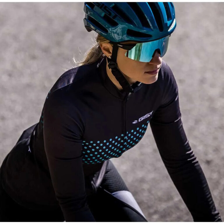 Gist Pois Winter Long Sleeve Jersey L Black / Green - Image 3