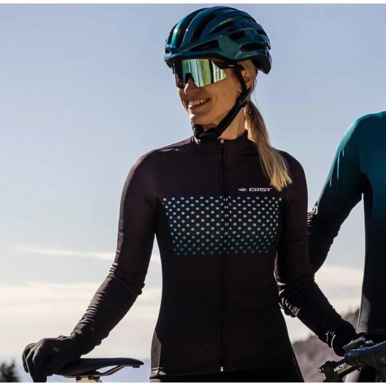 Gist Pois Winter Long Sleeve Jersey L Black / Green - Image 4