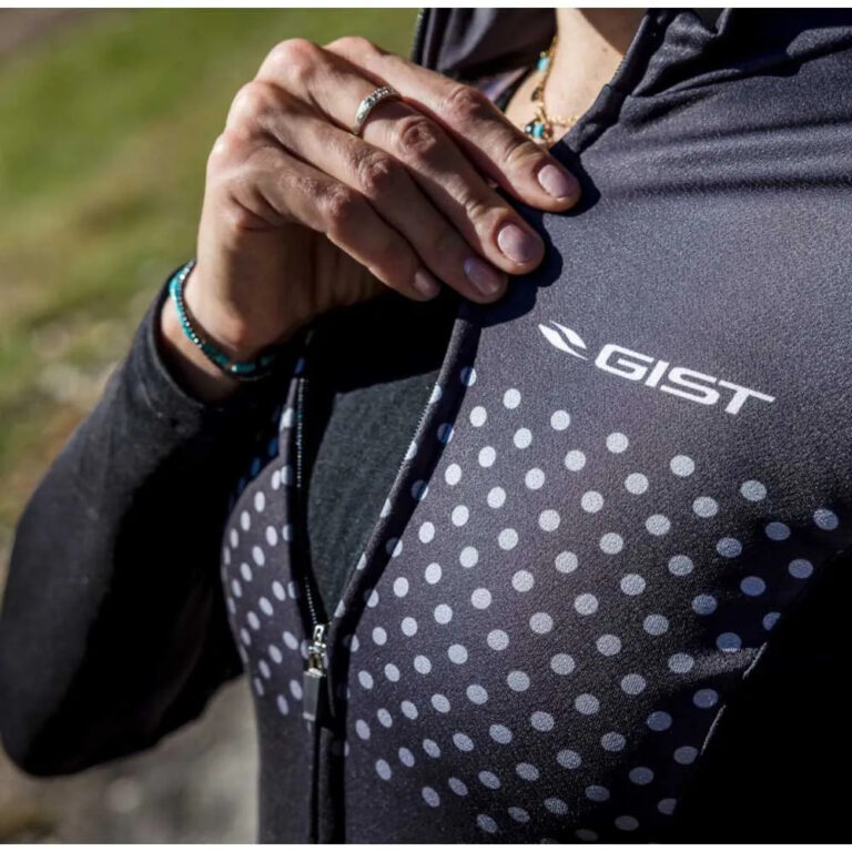 Gist Pois Winter Long Sleeve Jersey XS Black / Grey - L Black / Grey - Image 2