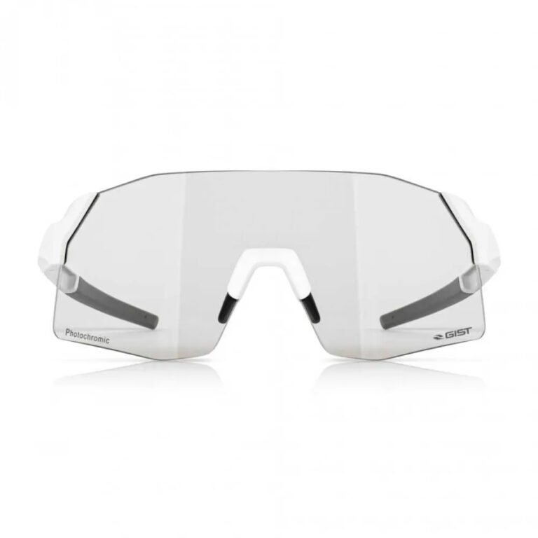 Gist Rocket Photochromic Sunglasses Clear Mirror/CAT1-3 White - Image 3