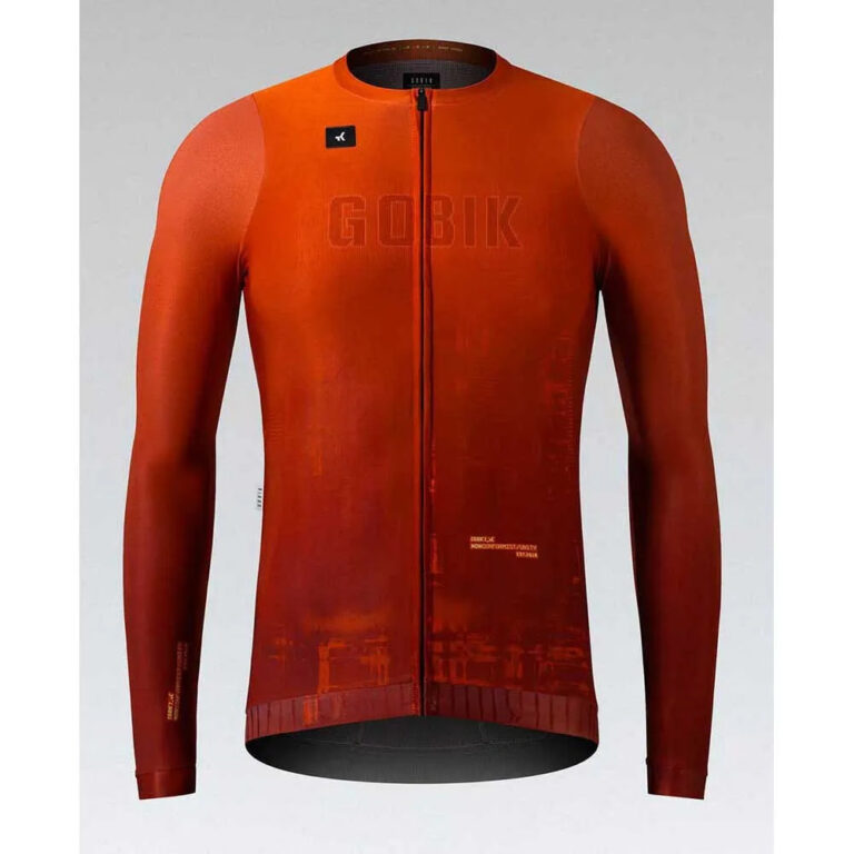 Gobik CX Pro 3.0 Long Sleeve Jersey XS Orange - 2XL Orange - Image 3