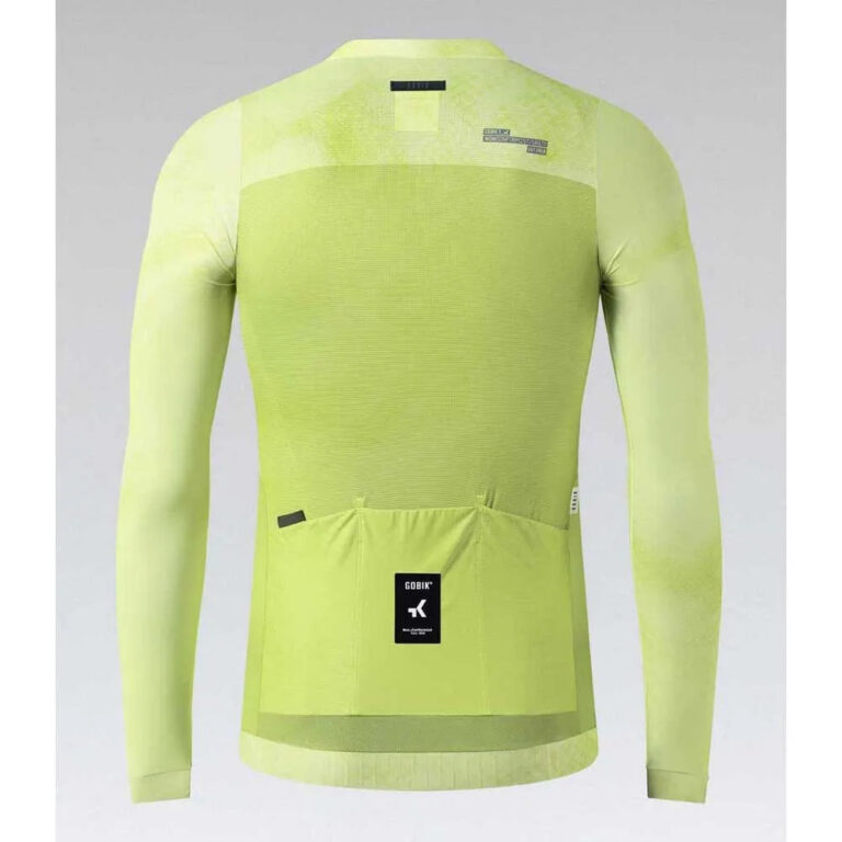 Gobik CX Pro 3.0 Long Sleeve Jersey XS Shadow Lime - 2XL Shadow Lime - Image 4