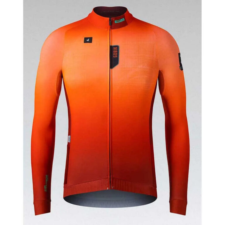 Gobik Hyder Long Sleeve Jersey XS Tangelo - XL Tangelo - Image 3