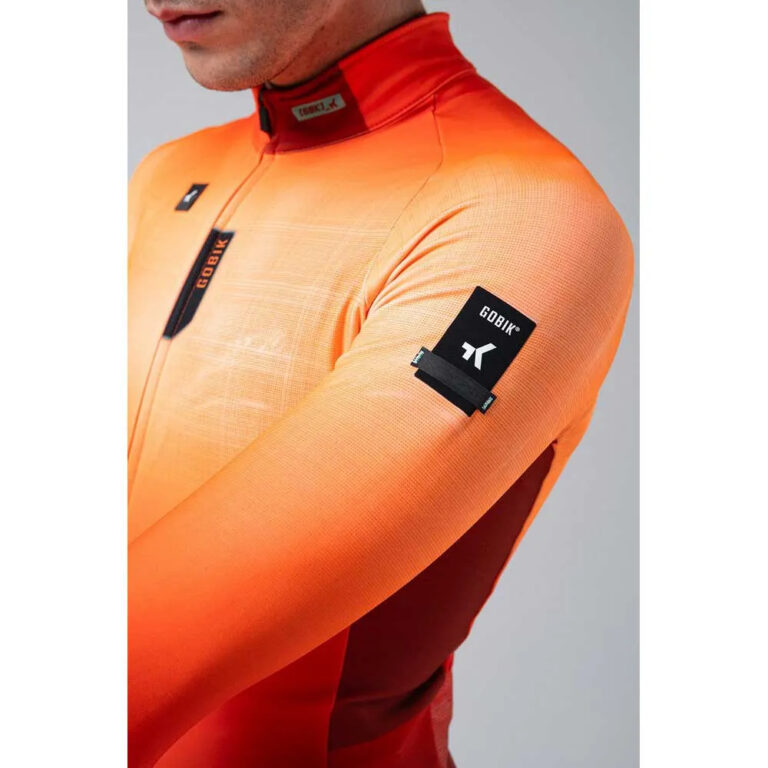 Gobik Hyder Long Sleeve Jersey XS Tangelo - XL Tangelo - Image 7