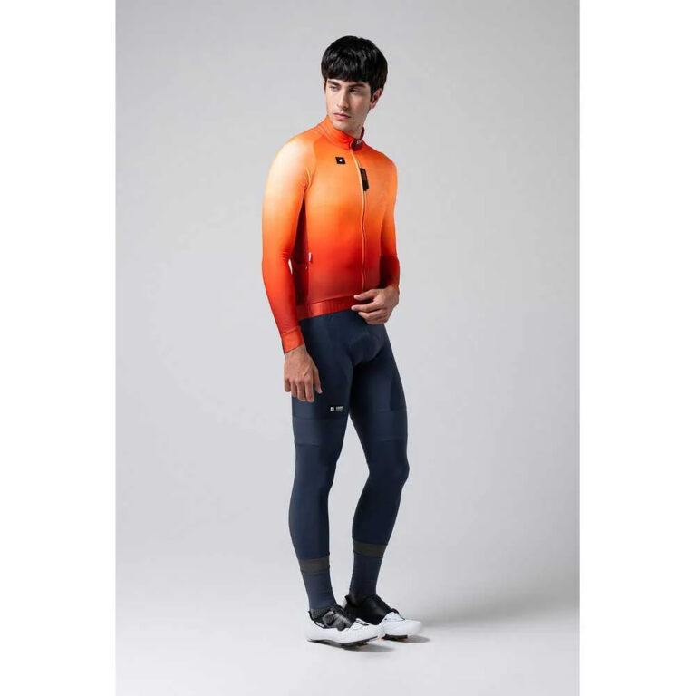 Gobik Hyder Long Sleeve Jersey XS Tangelo - XL Tangelo - Image 9