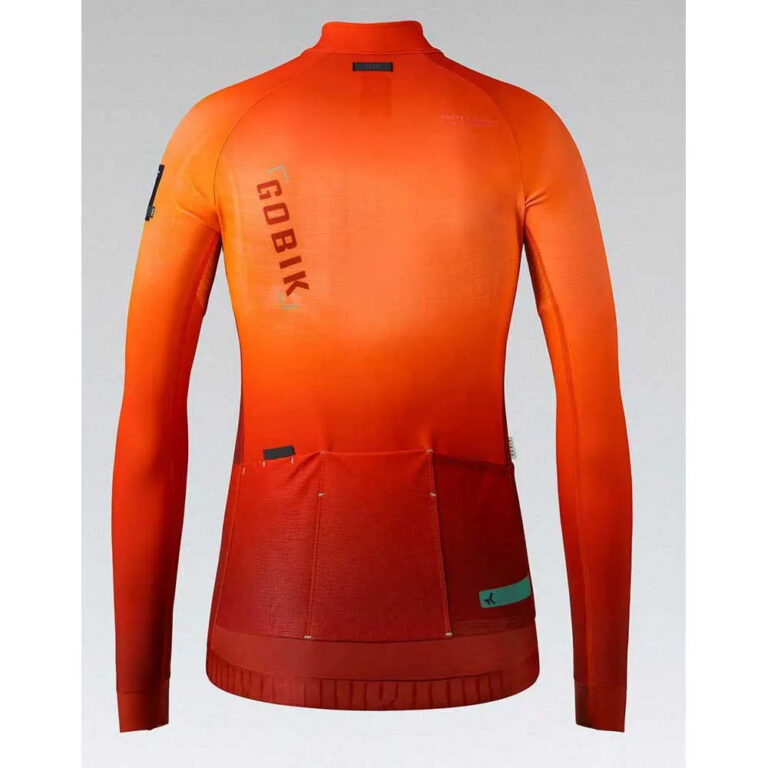 Gobik Hyder Long Sleeve Jersey XS Tangelo - XL Tangelo - Image 4