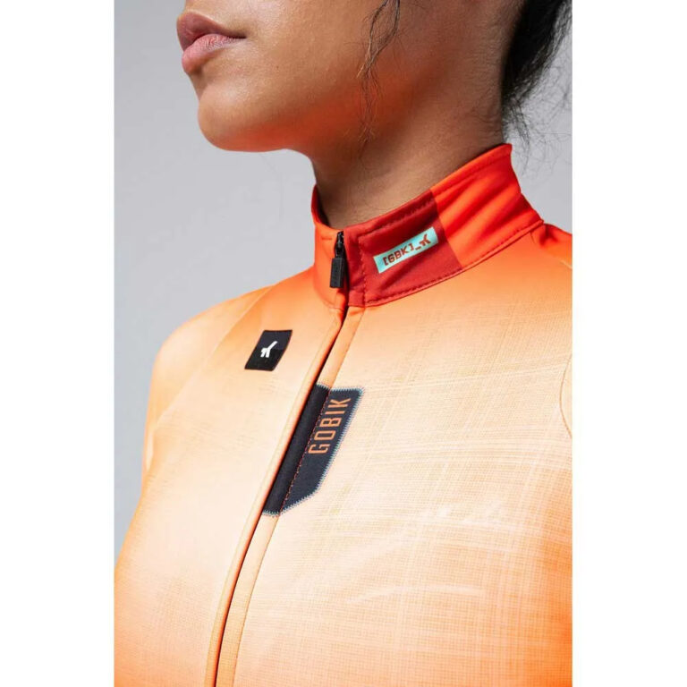 Gobik Hyder Long Sleeve Jersey XS Tangelo - XL Tangelo - Image 8