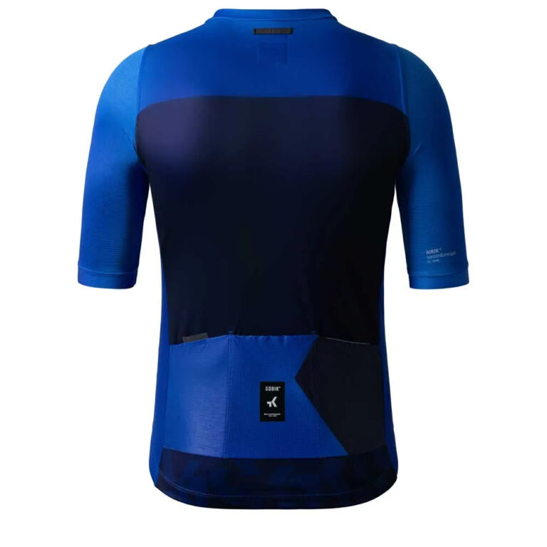 Gobik Stark Short Sleeve Jersey XS Azure - XL Azure - Image 2