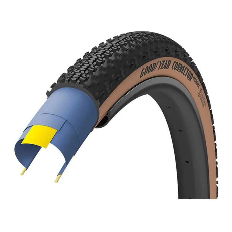 Goodyear Connector Tubeless 700 X 45 Gravel Tyre 700 x 45 Black / Brown