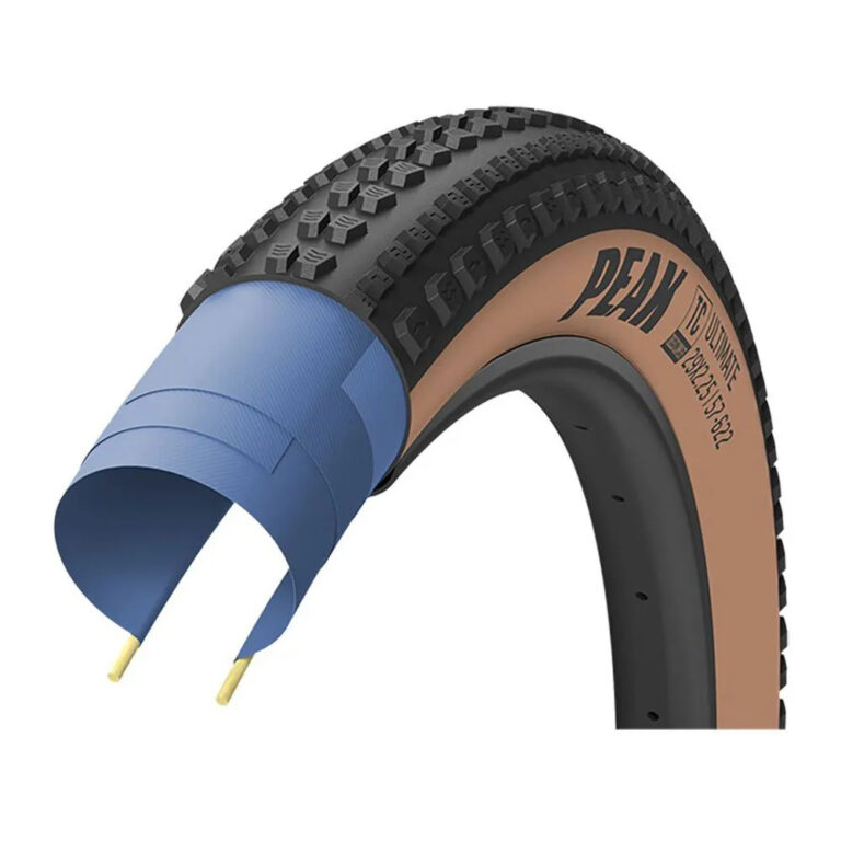 Goodyear Peak Ultimate Tubeless 700 X 45 Gravel Tyre 700 x 45 Black / Tanwall