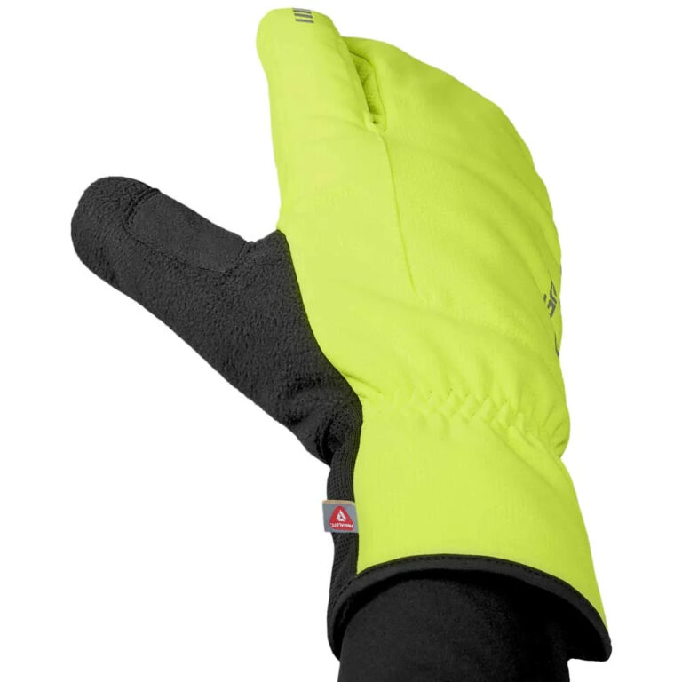 GripGrab Nordic 2 Mittens XS Yellow Hi-Vis - 2XL Yellow Hi-Vis - Image 2