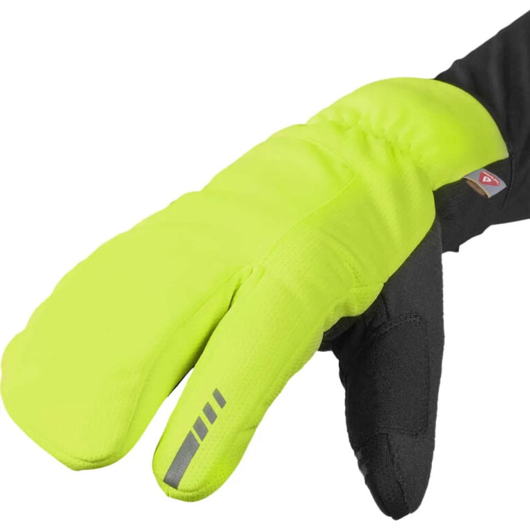 GripGrab Nordic 2 Mittens XS Yellow Hi-Vis - 2XL Yellow Hi-Vis - Image 4