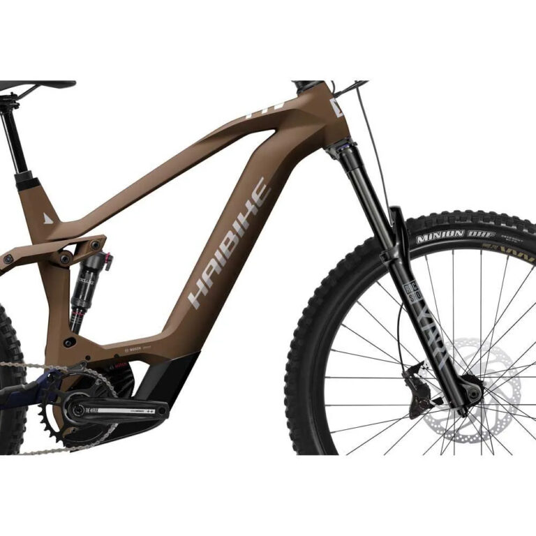 Haibike AllMTN CF 8 29/27.5&amp;acute;&amp;acute; NX Eagle 2024 MTB Electric Bike S - XL &amp; 750Wh Brown - Image 4