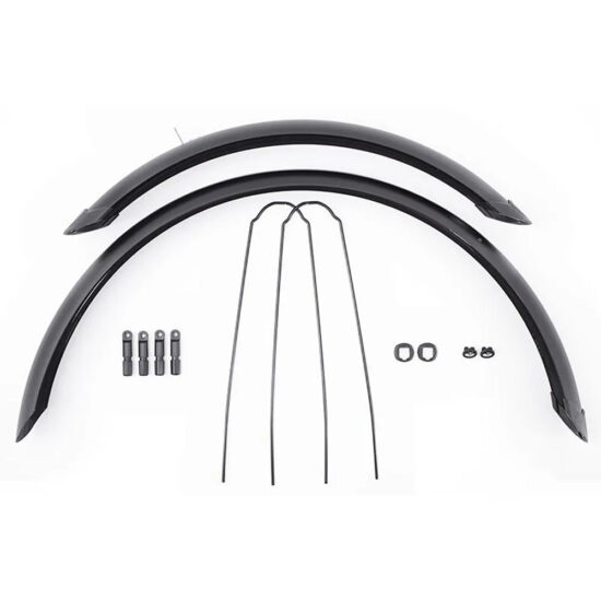 Haibike Trekking 11 Mudguard Set One Size Black