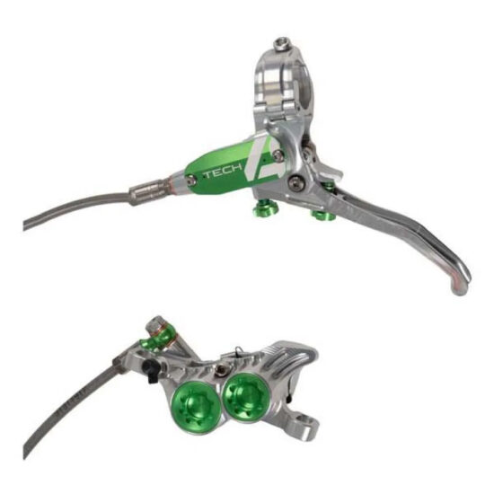 Hope Tech 4 V4 Front Brake One Size Silver / Green