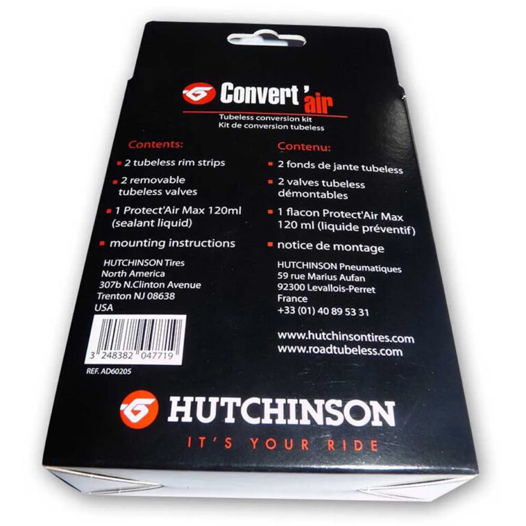 Hutchinson Convert Air Kit Tubeless Sealant 29&acute;&acute; Black - 650C - 26&acute;&acute; Black - Image 3