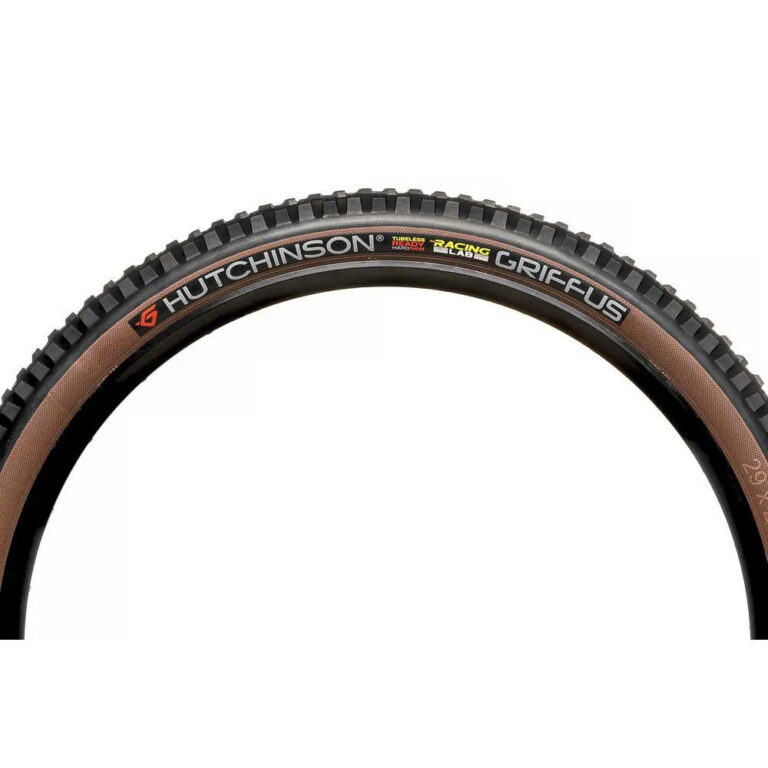 Hutchinson Griffus RLAB RaceR Gravity HardSkin Tubeless 27.5&amp;acute;&amp;acute; X 2.50 MTB Tyre 27.5&acute;&acute; x 2.50 Black / Tan - Image 3