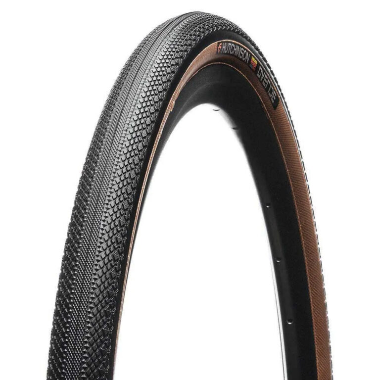 Hutchinson Overide Hardskin Tubeless 700C X 40 Gravel Tyre 700C x 40 Black / Tan - Image 2