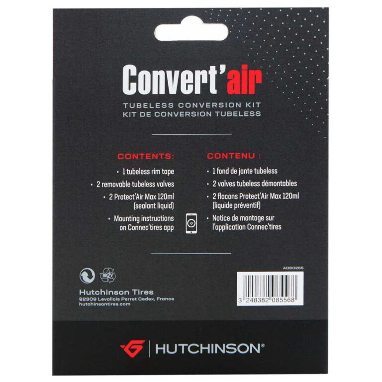 Hutchinson Tubeless 20 Mm Conversion Kit One Size Black - Image 2