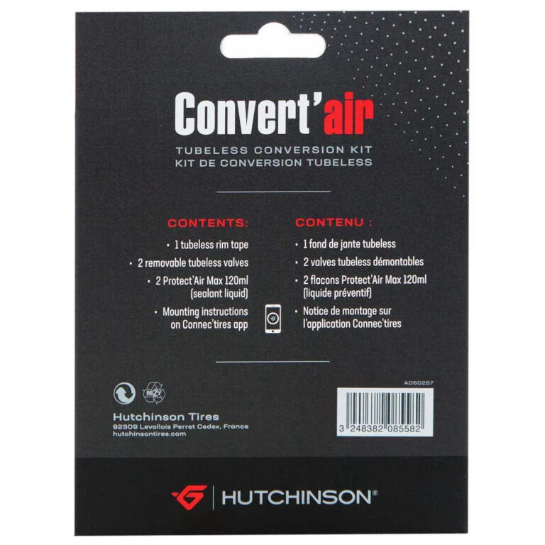 Hutchinson Tubeless 30 Mm Conversion Kit One Size Black - Image 2